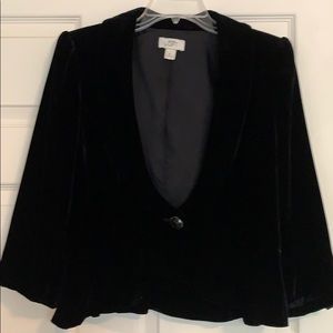 Ann Taylor Loft velvet jacket